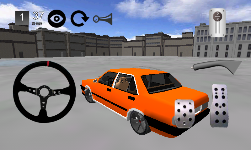 Car Simulator 3D 2014 (I) — скриншот 4
