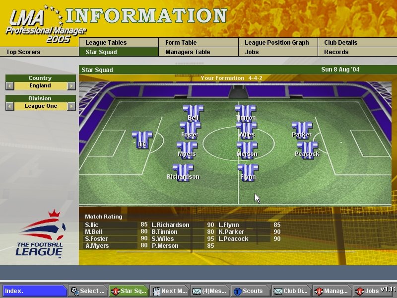 LMA Professional Manager 2005 — скриншот 4