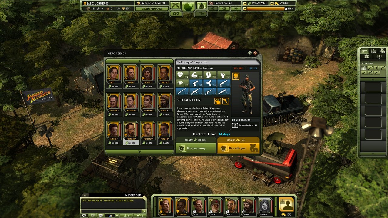 Jagged Alliance Online — скриншот 4