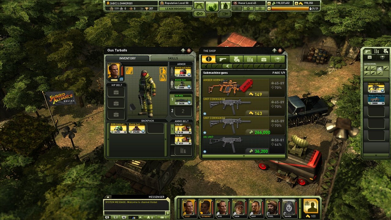 Jagged Alliance Online — скриншот 3