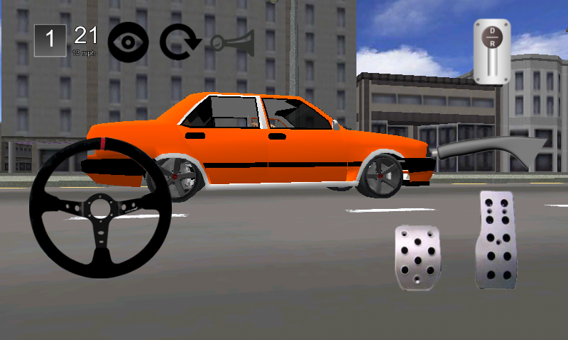Car Simulator 3D 2014 (I) — скриншот 6