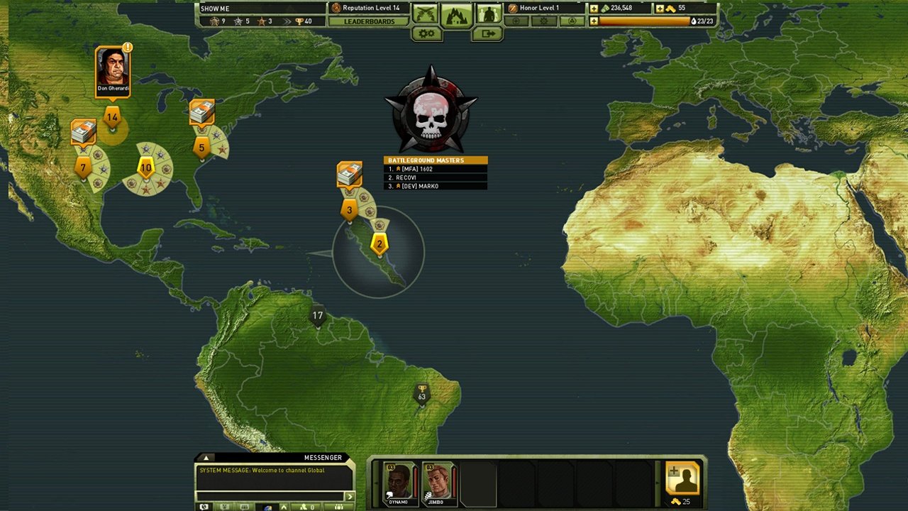 Jagged Alliance Online — скриншот 1