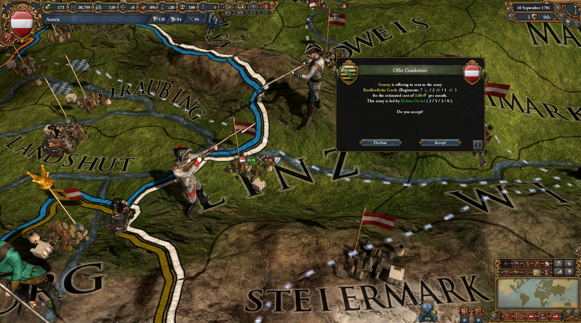 Europa Universalis IV: Mare Nostrum — скриншот 3