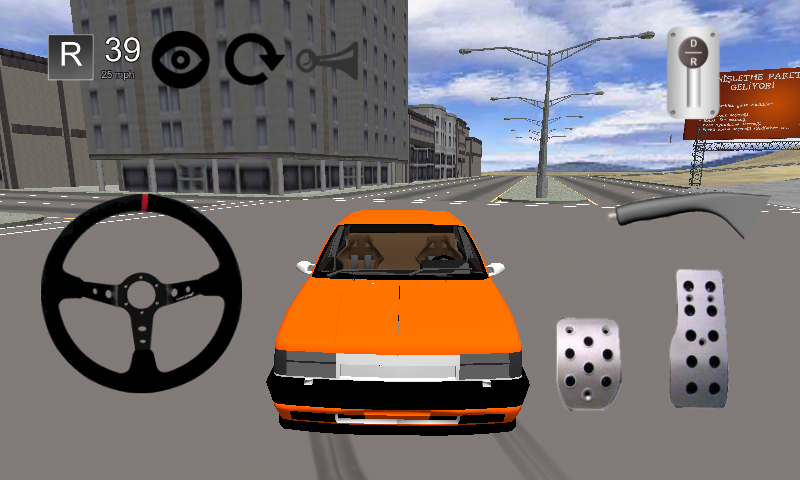 Car Simulator 3D 2014 (I) — скриншот 3
