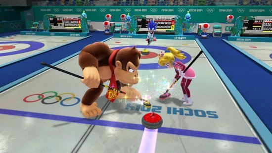 Mario & Sonic at the Sochi 2014 Olympic Winter Games — скриншот 1
