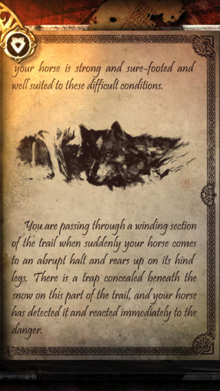 Joe Dever's Lone Wolf: Blood on the Snow — скриншот 2