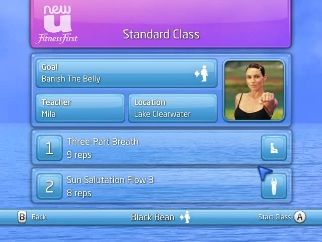 NewU Mind Body Yoga & Pilates Workout - кадр 8