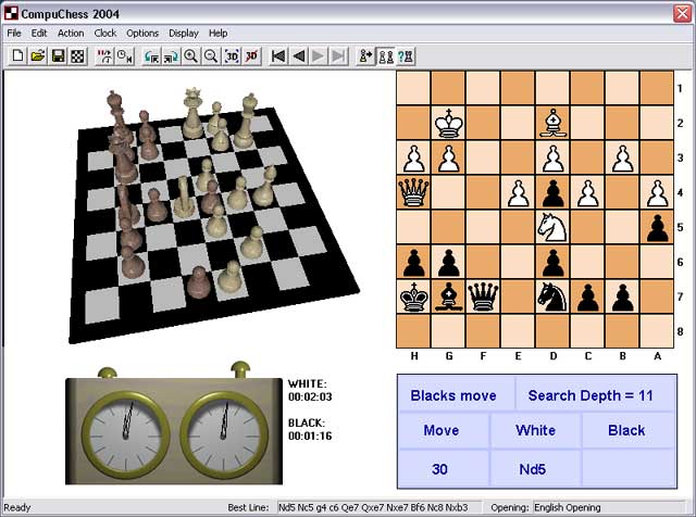 CompuChess 2004 — скриншот 3