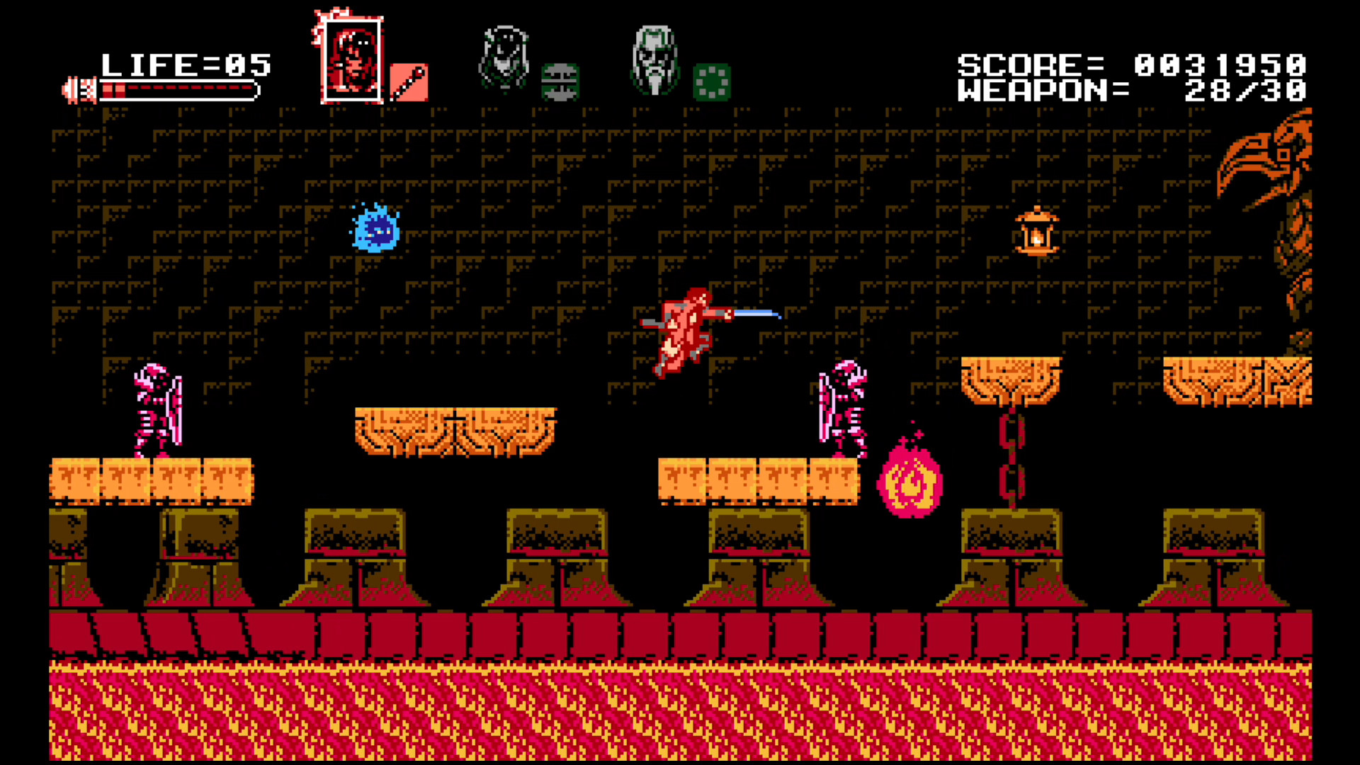 Bloodstained: Curse of the Moon — скриншот 3
