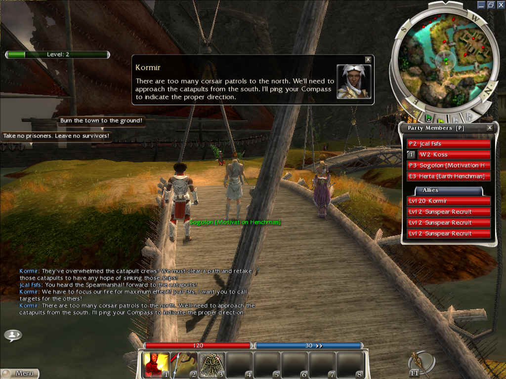 Guild Wars Nightfall — скриншот 4