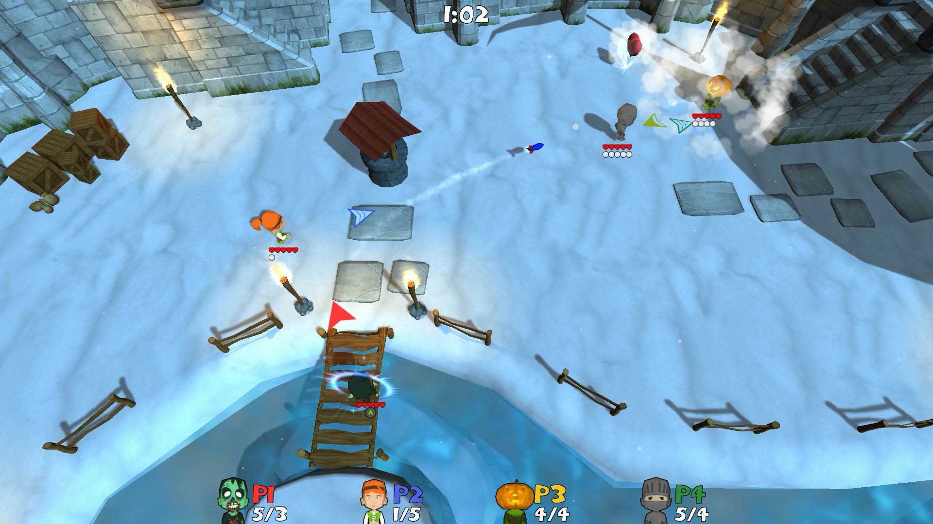 Super Snow Fight — скриншот 5