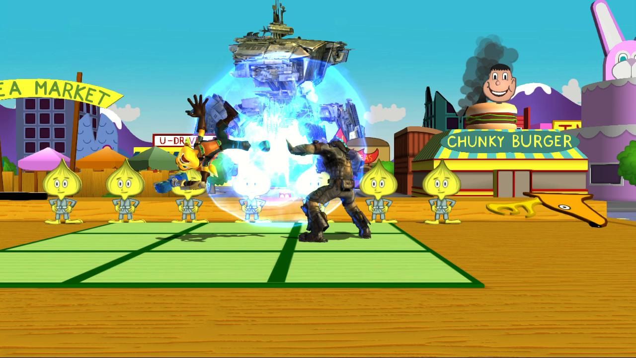 PlayStation All-Stars: Battle Royale - Isaac Clarke and Zeus DLC — скриншот 2