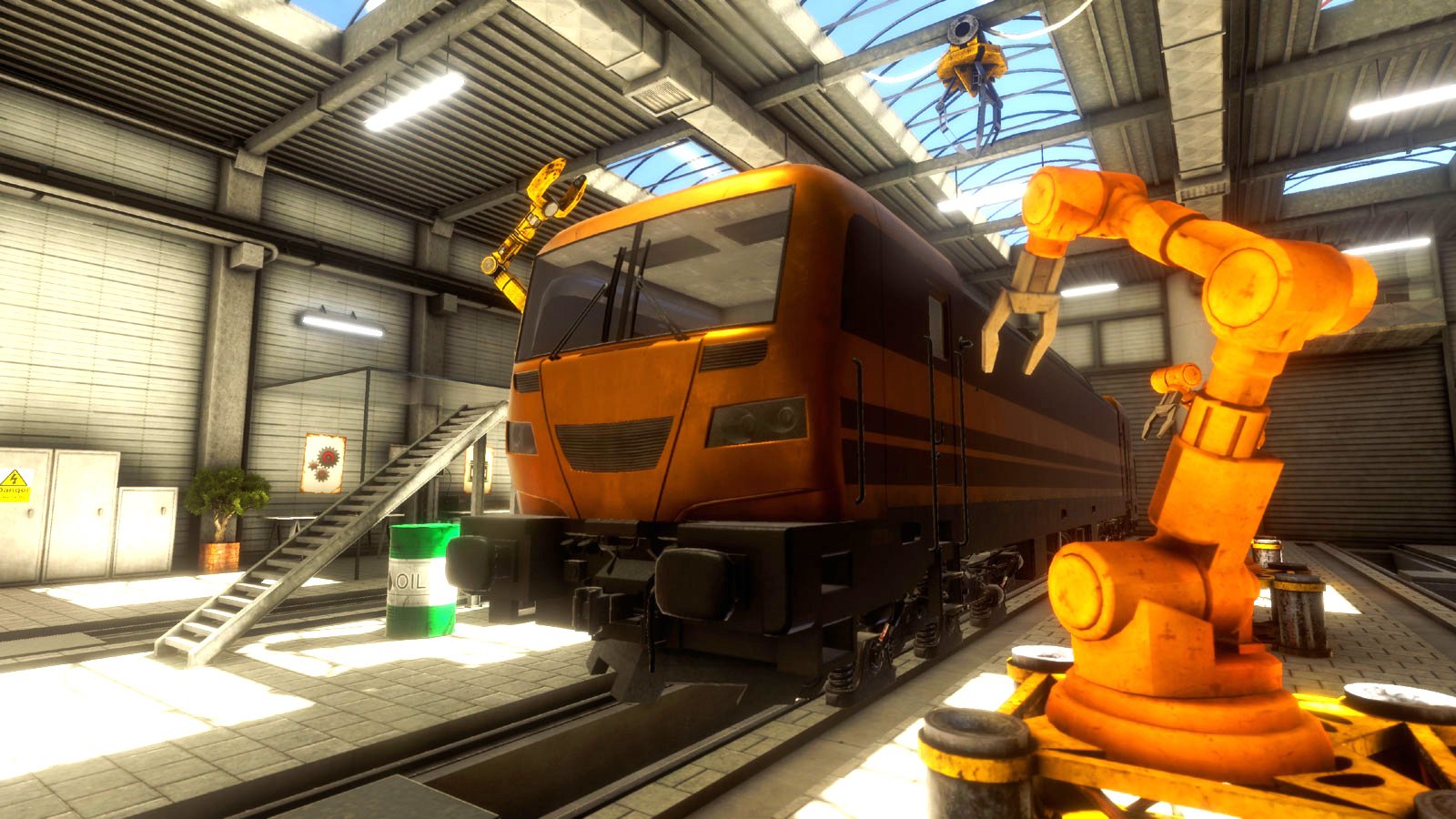 Train Mechanic Simulator 2017 — скриншот 4