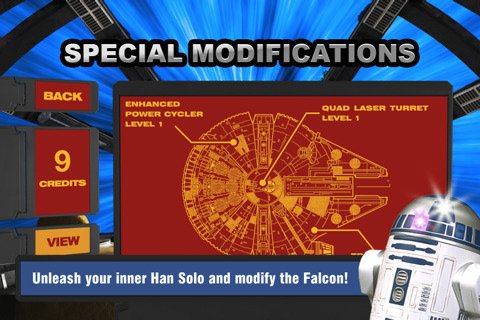 Star Wars Arcade: Falcon Gunner — скриншот 2