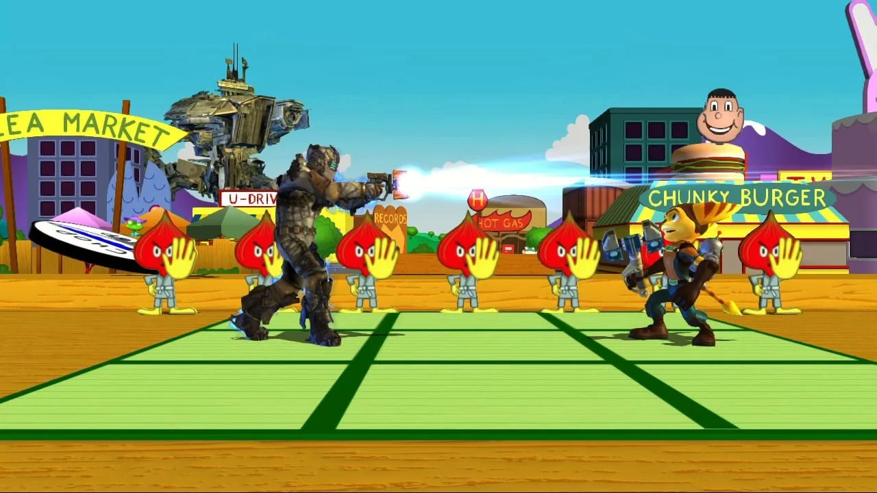 PlayStation All-Stars: Battle Royale - Isaac Clarke and Zeus DLC - кадр 10