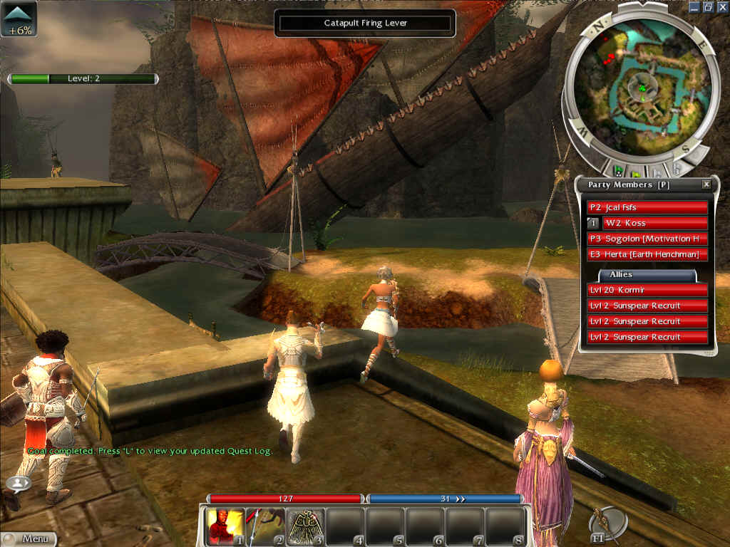 Guild Wars Nightfall — скриншот 5