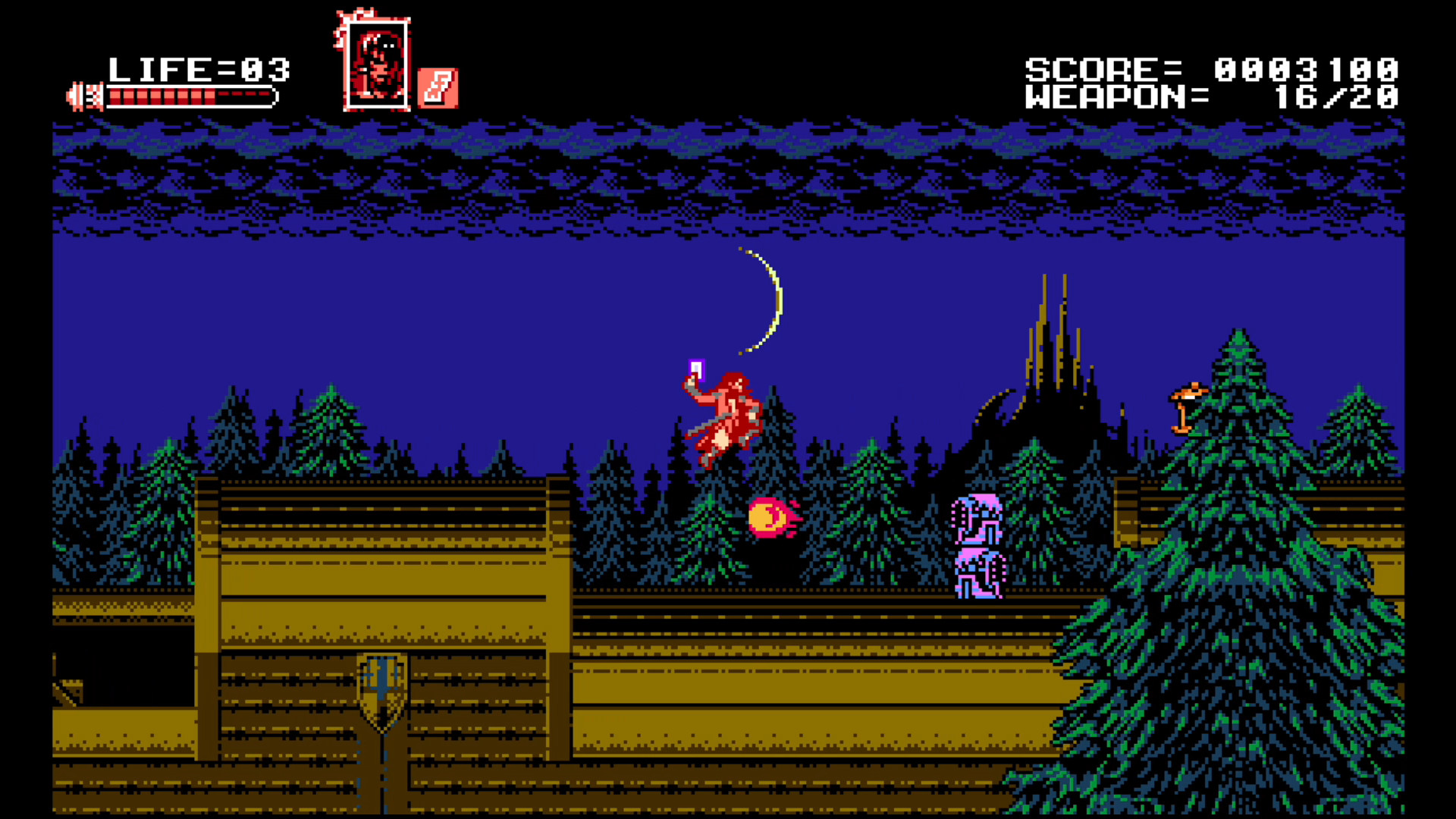 Bloodstained: Curse of the Moon — скриншот 2