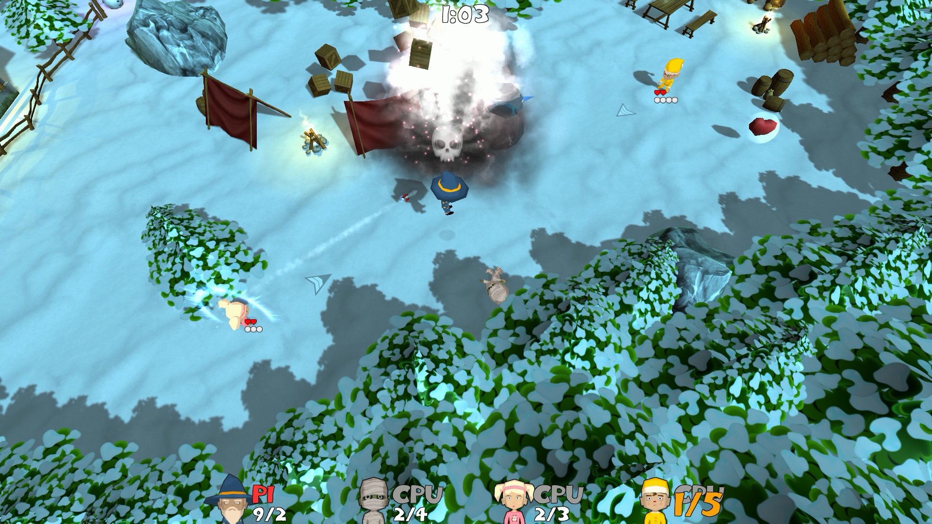 Super Snow Fight — скриншот 3