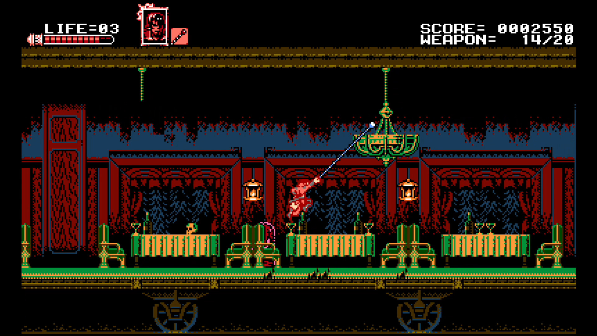 Bloodstained: Curse of the Moon — скриншот 1