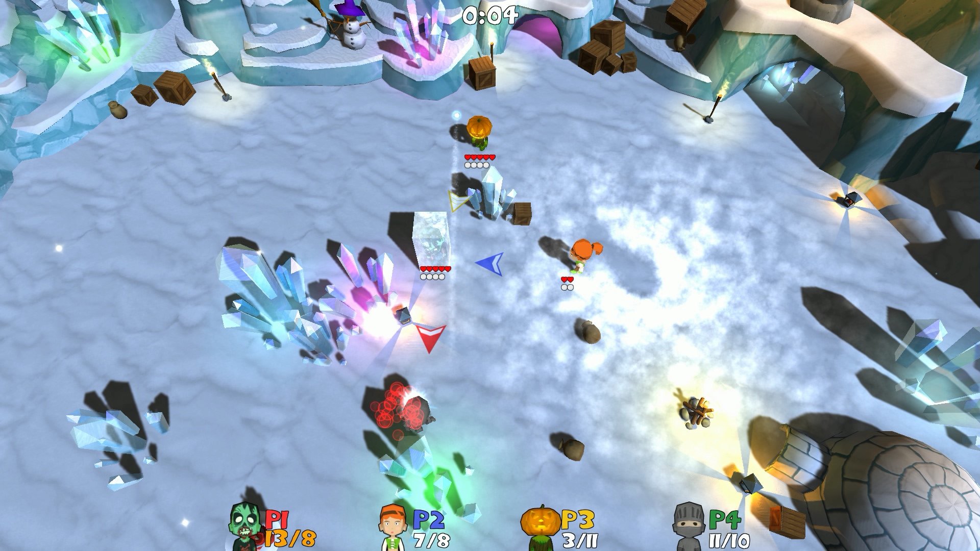 Super Snow Fight — скриншот 7