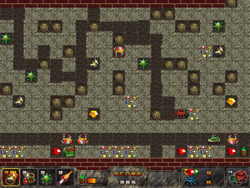 Bomberman vs Digger — скриншот 8
