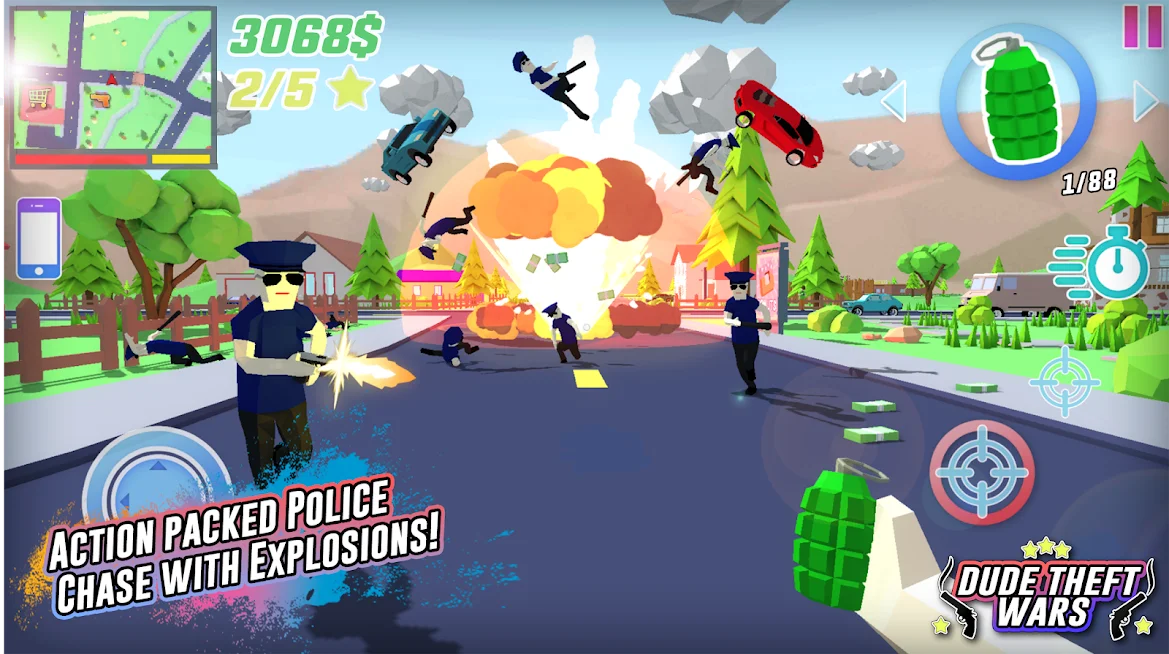 Dude Theft Wars - кадр 3