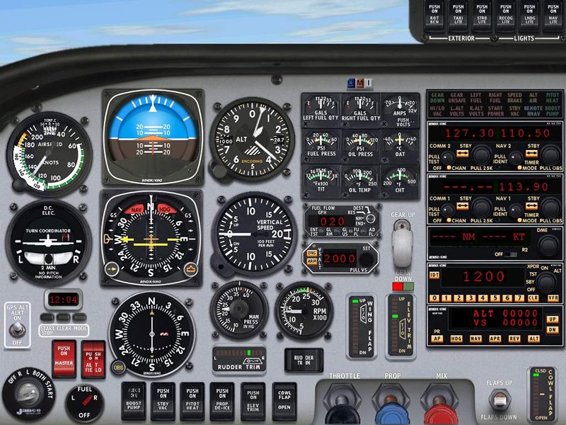 Microsoft Flight Simulator 2000 — скриншот 6