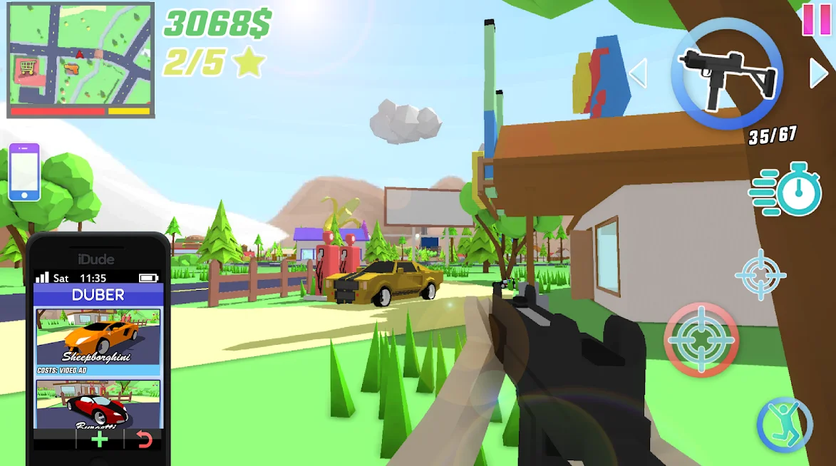 Dude Theft Wars - кадр 8