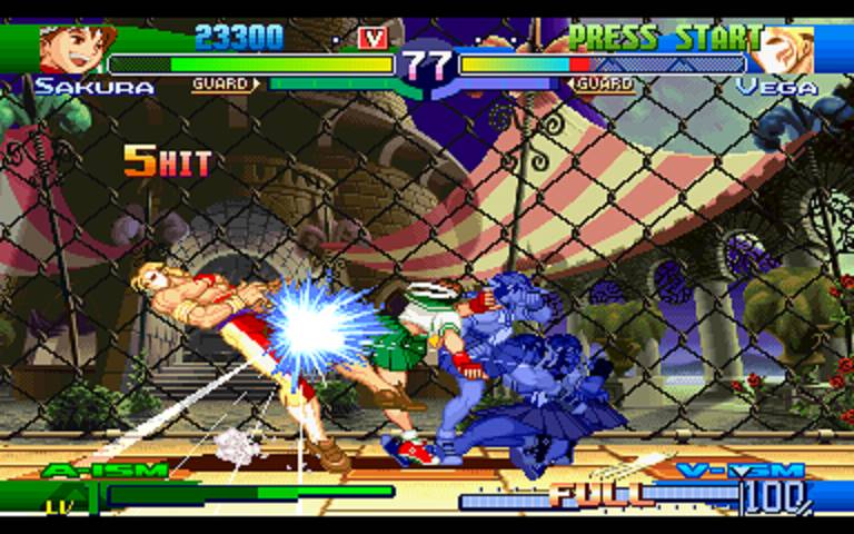 Street Fighter Alpha 3 — скриншот 1