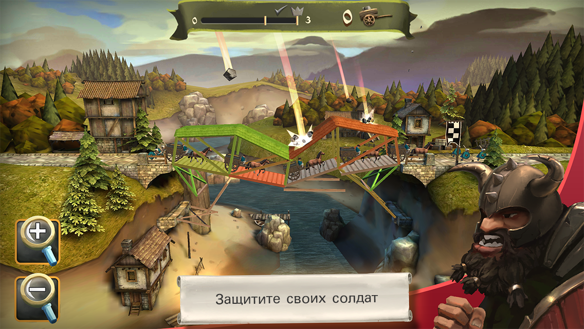 Bridge Constructor Medieval — скриншот 1