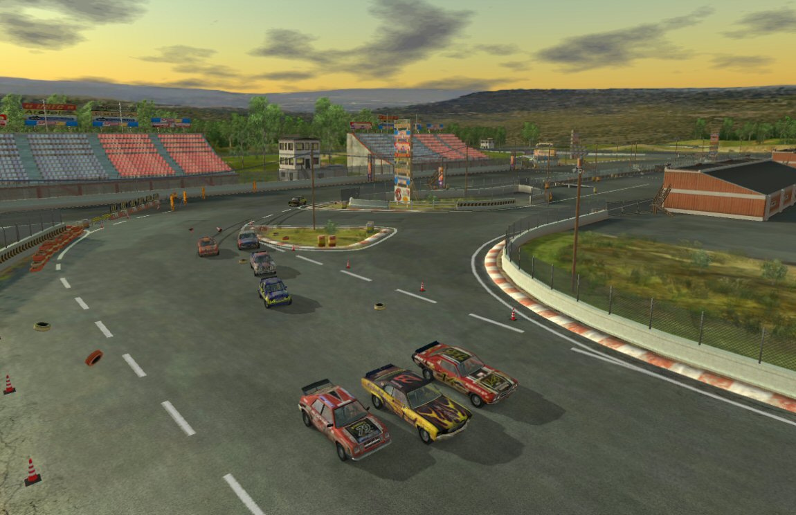FlatOut (2004) — скриншот 2