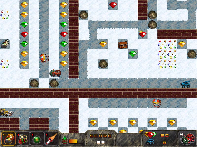 Bomberman vs Digger — скриншот 7