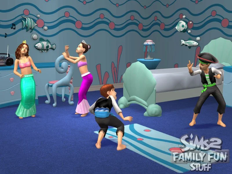 The Sims 2: Family Fun Stuff - кадр 5