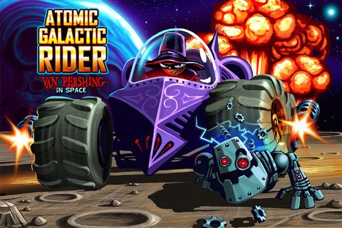 Atomic Galactic Rider - Van Pershing in Space — скриншот 1