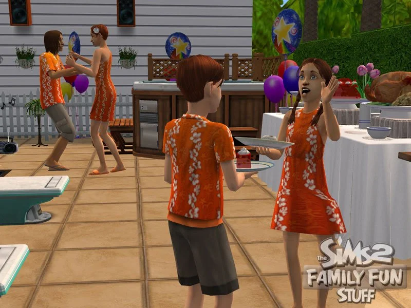 The Sims 2: Family Fun Stuff - кадр 8