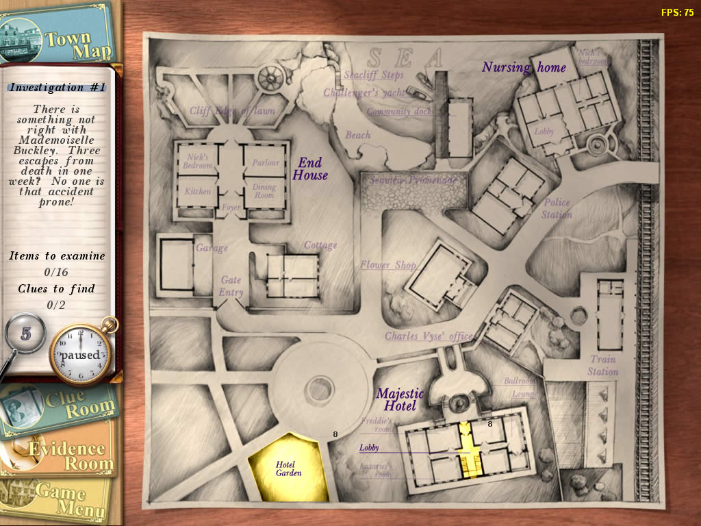 Agatha Christie: Peril at End House — скриншот 2
