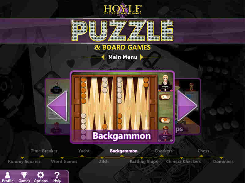 Hoyle Puzzle & Board Games (2012) — скриншот 1