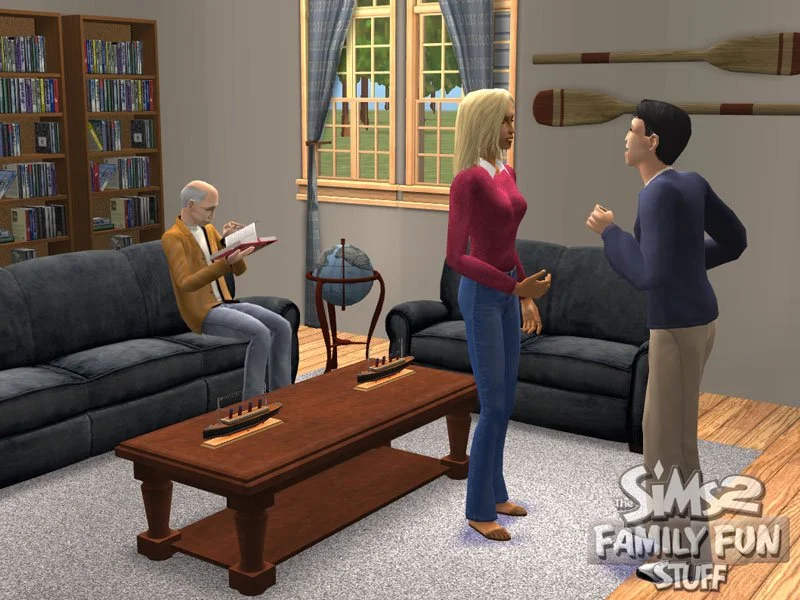The Sims 2: Family Fun Stuff - кадр 2
