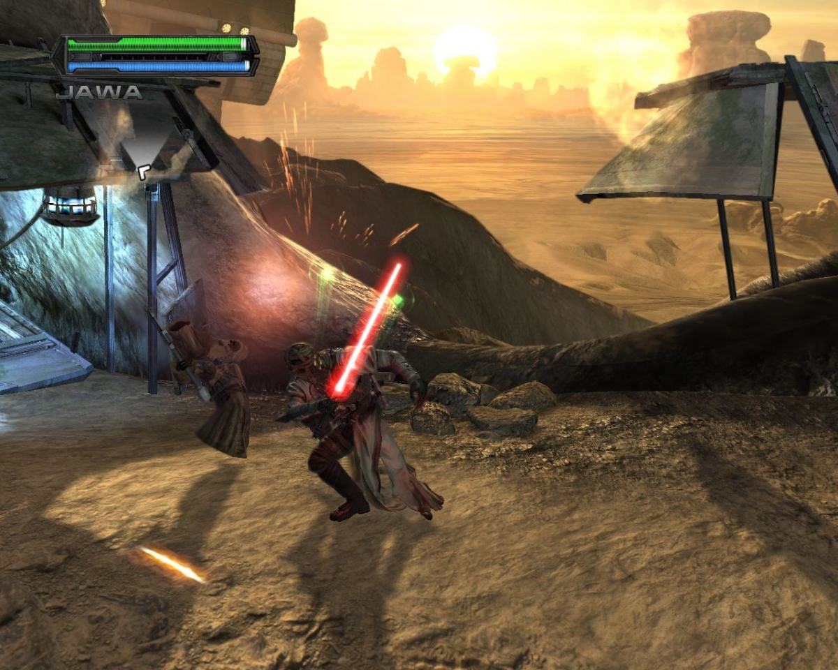 Star Wars: The Force Unleashed — скриншот 1
