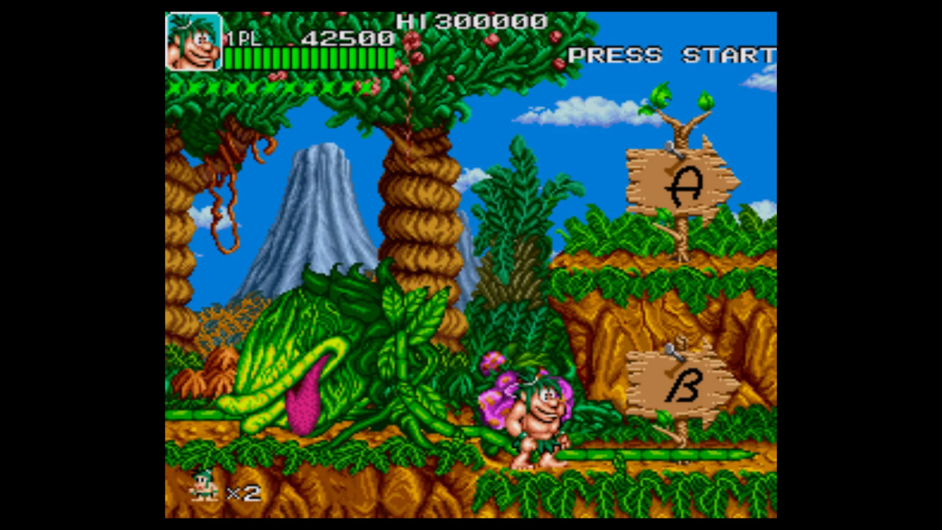 Retro Classix: Joe & Mac - Caveman Ninja - кадр 12