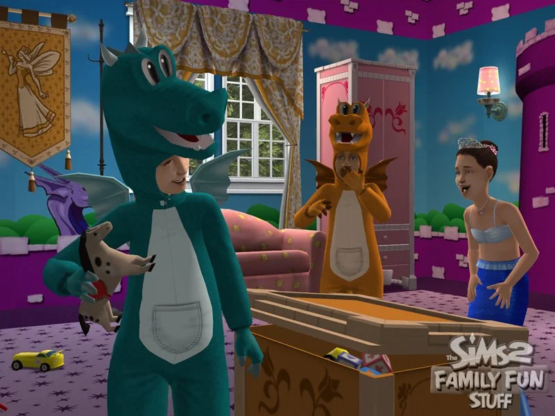 The Sims 2: Family Fun Stuff - кадр 7