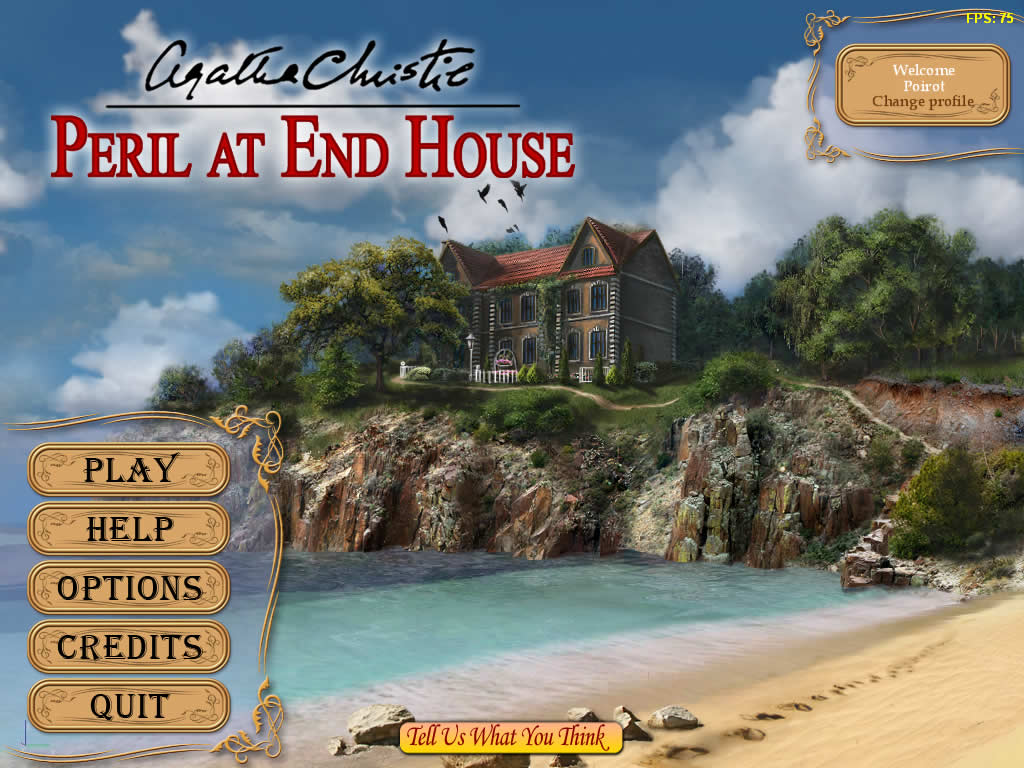 Agatha Christie: Peril at End House — скриншот 1
