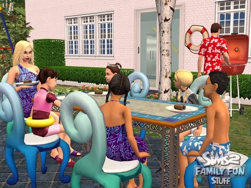 The Sims 2: Family Fun Stuff - кадр 3