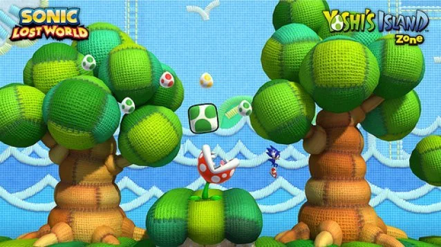 Sonic: Lost World Yoshi's Island - кадр 9