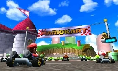 Mario Kart 7 - кадр 1