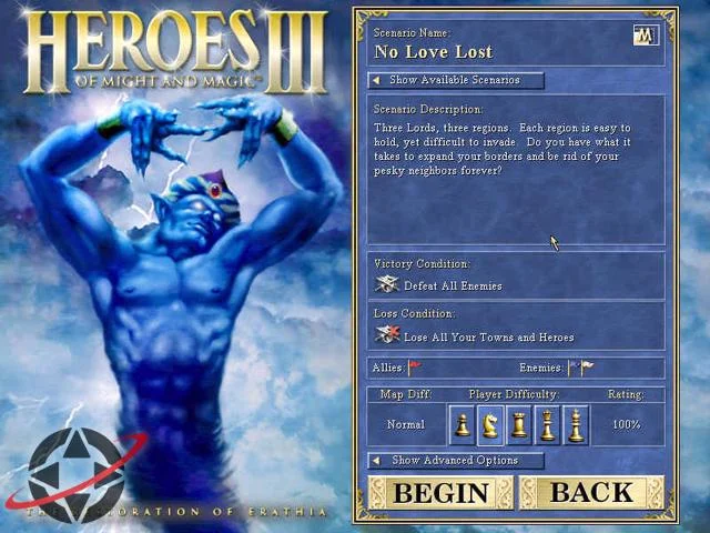 Heroes of Might and Magic III: The Restoration of Erathia - кадр 9