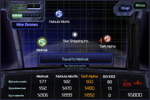Star Shipping HD — скриншот 1