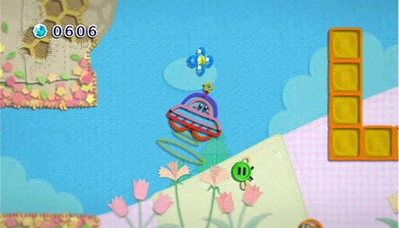 Kirby's Epic Yarn - кадр 8