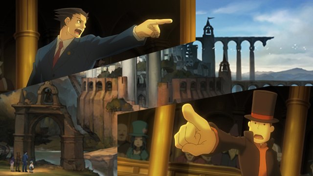 Professor Layton vs. Phoenix Wright: Ace Attorney — скриншот 4