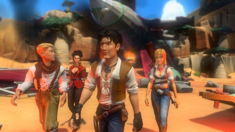 Jack Keane 2 - The Fire Within — скриншот 1